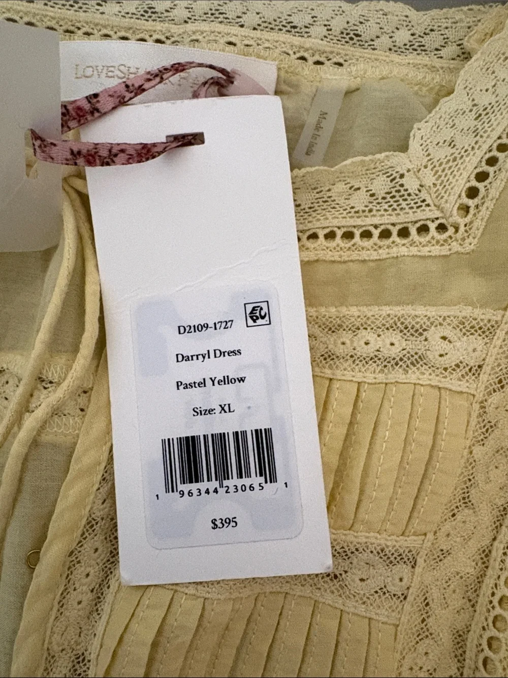 Love Shack Fancy Darryl Dress Size XL NWT - Picture 8 of 13